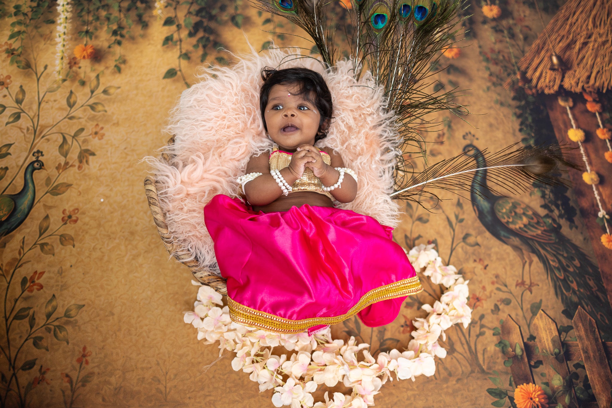 Radha Outfit - Red