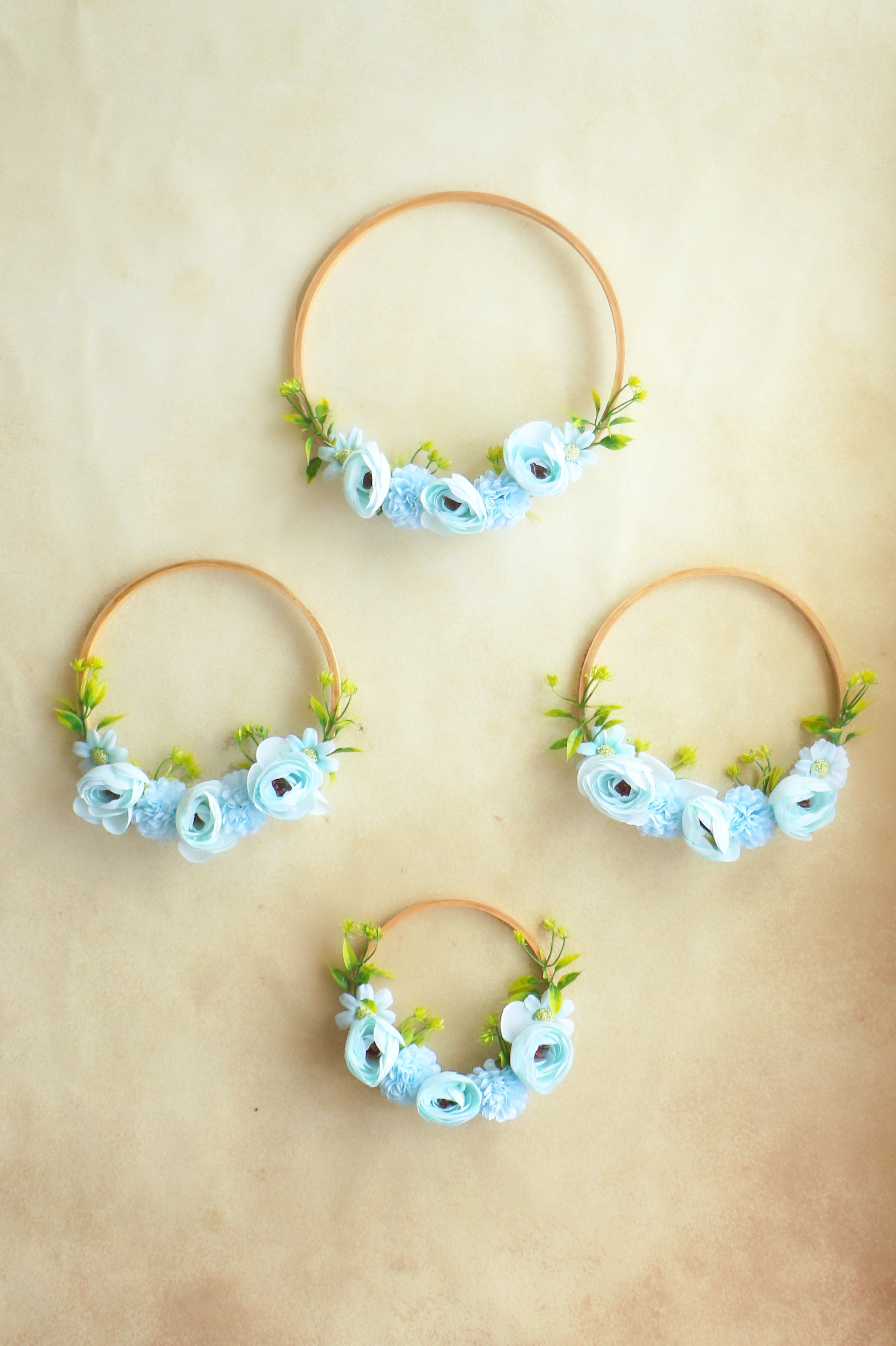 Aalia Floral Hoops