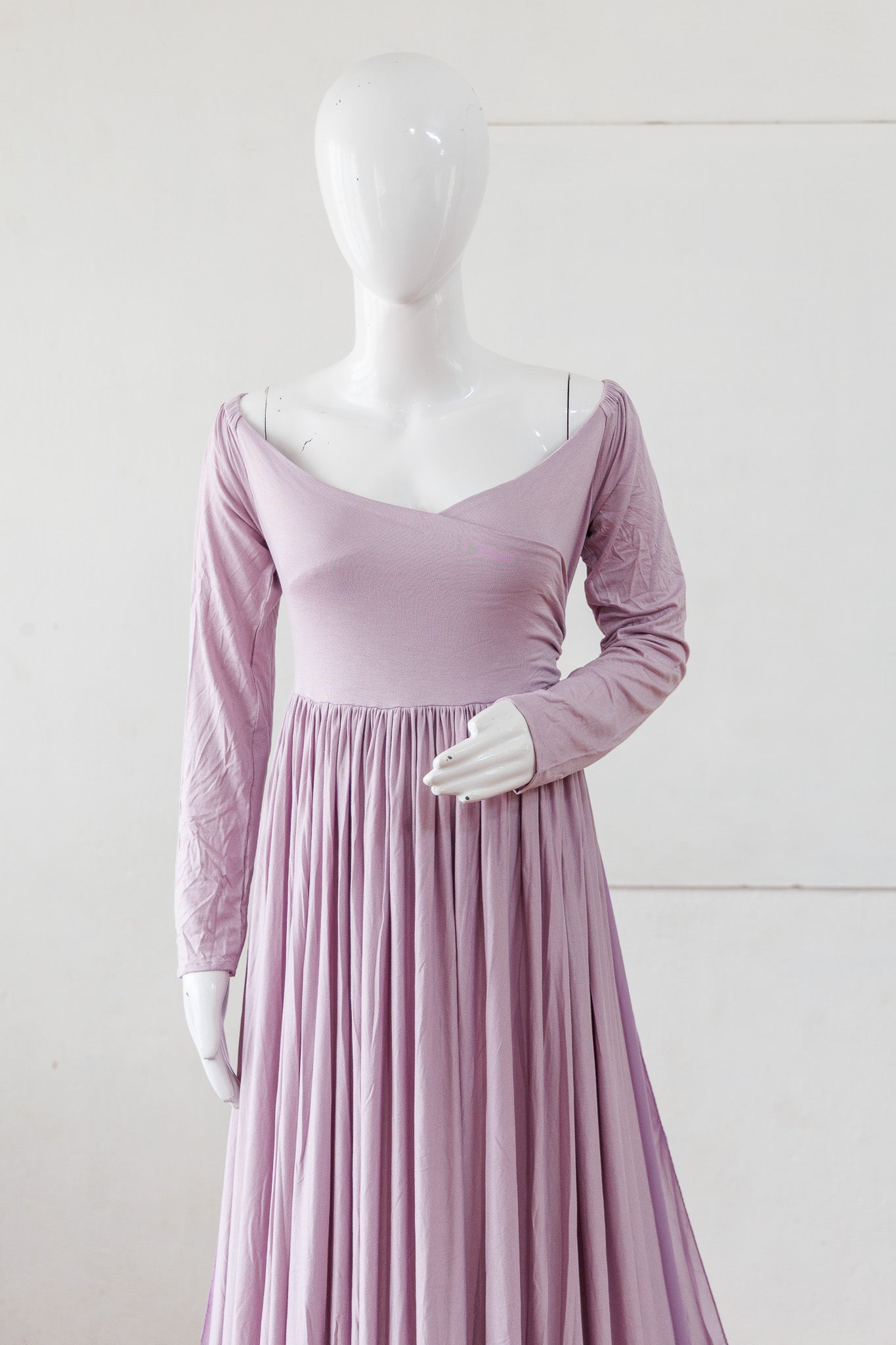 RTS Aurelia Gown- Lavender With Veil XXL