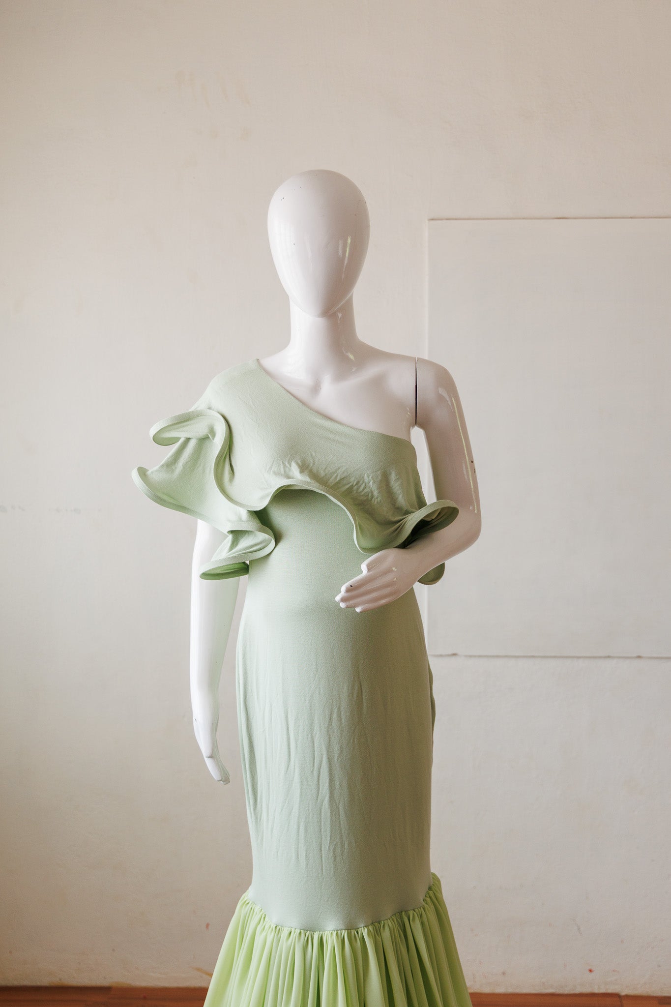 Marceena gown - Pista Green