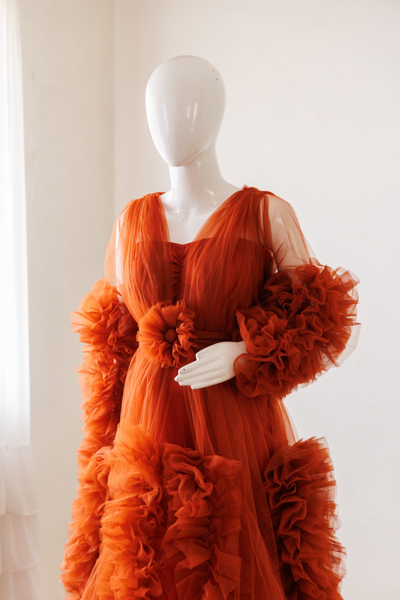 Arianna gown - Rust