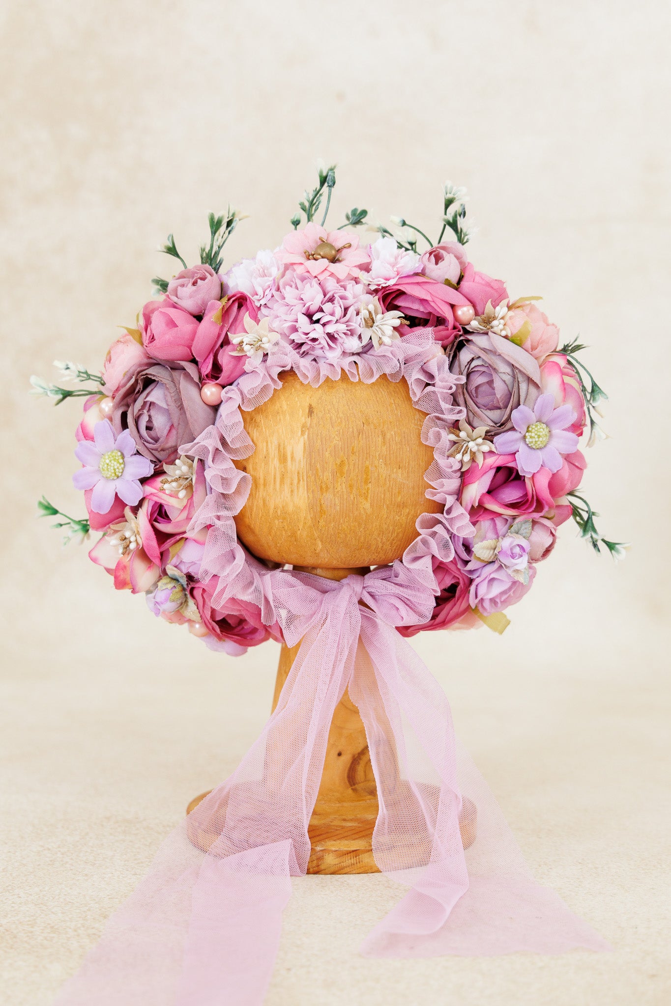 Hannah Floral Bonnet