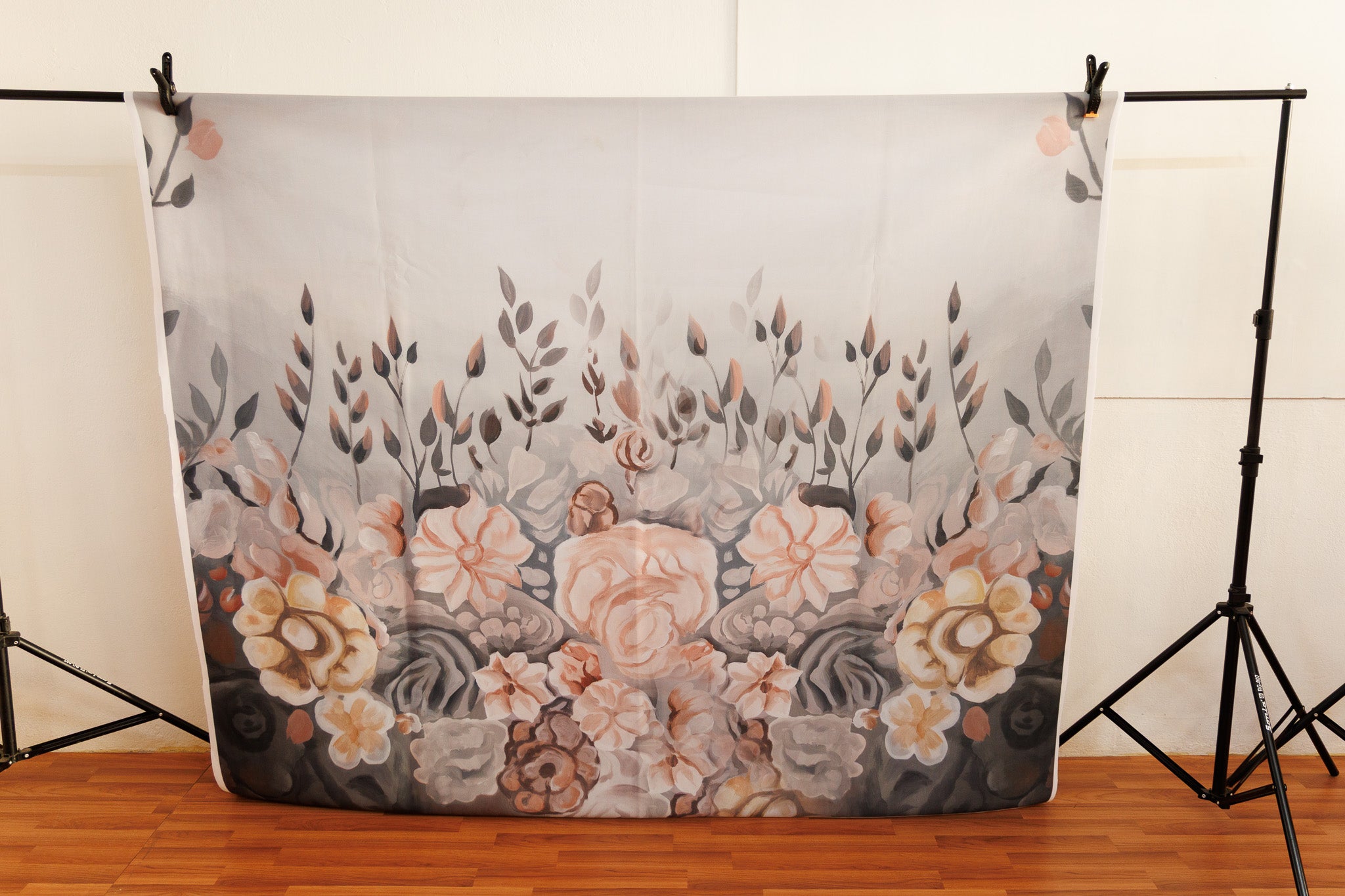 Dusty Rose-5x6 ft- Fabric (BKC063)