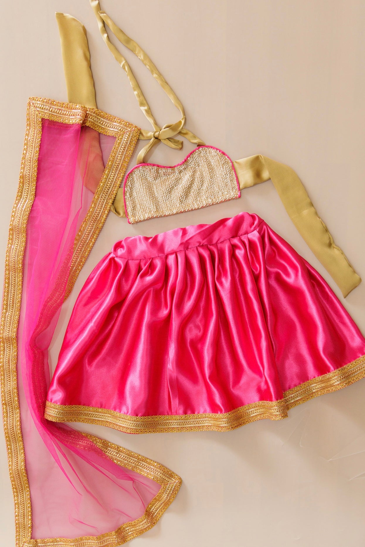 Radha Outfit - Pink