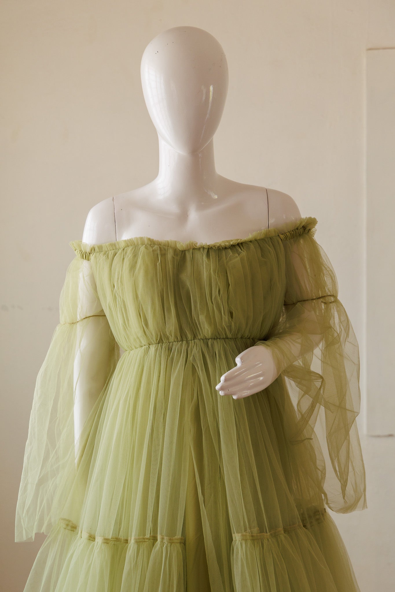 Treeza gown - Dusty green