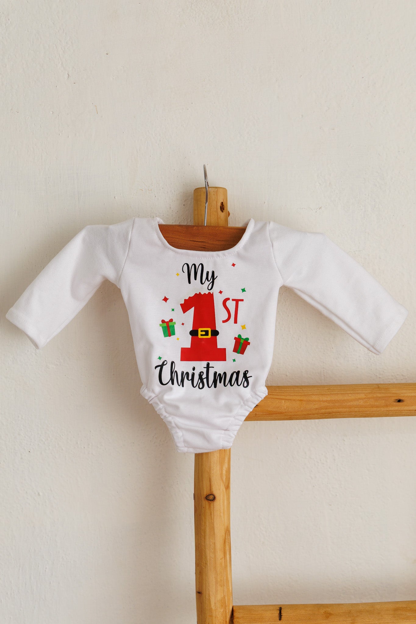 1st Christmas Romper