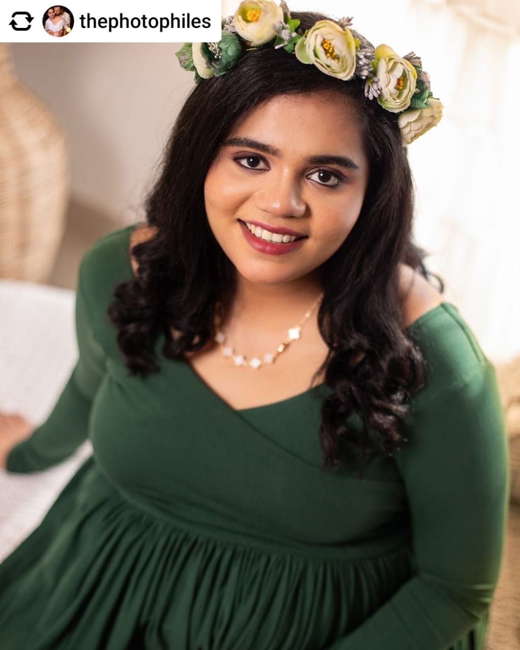 Aurelia Gown- Bottle green
