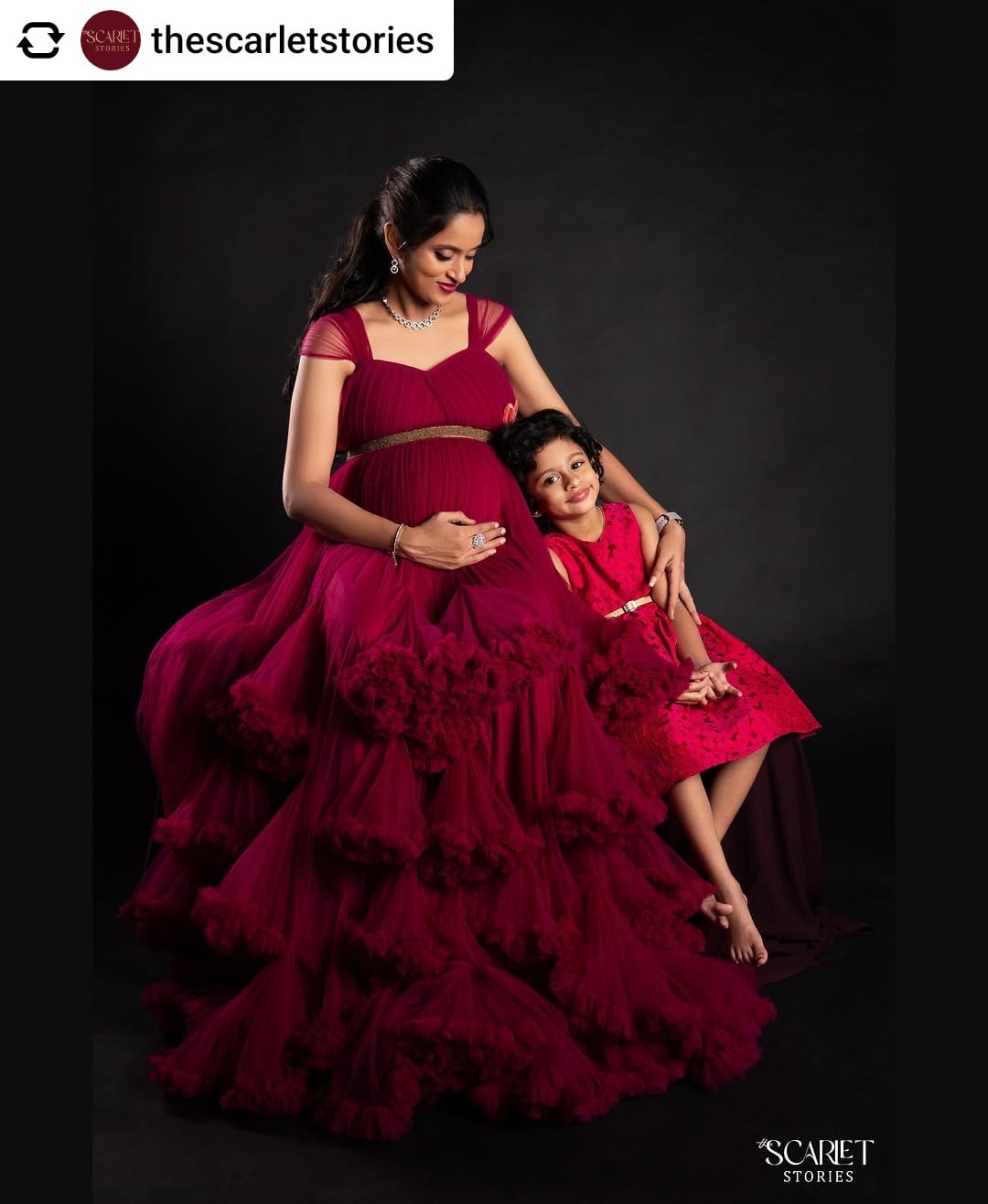 Diana gown - Beetroot Pink