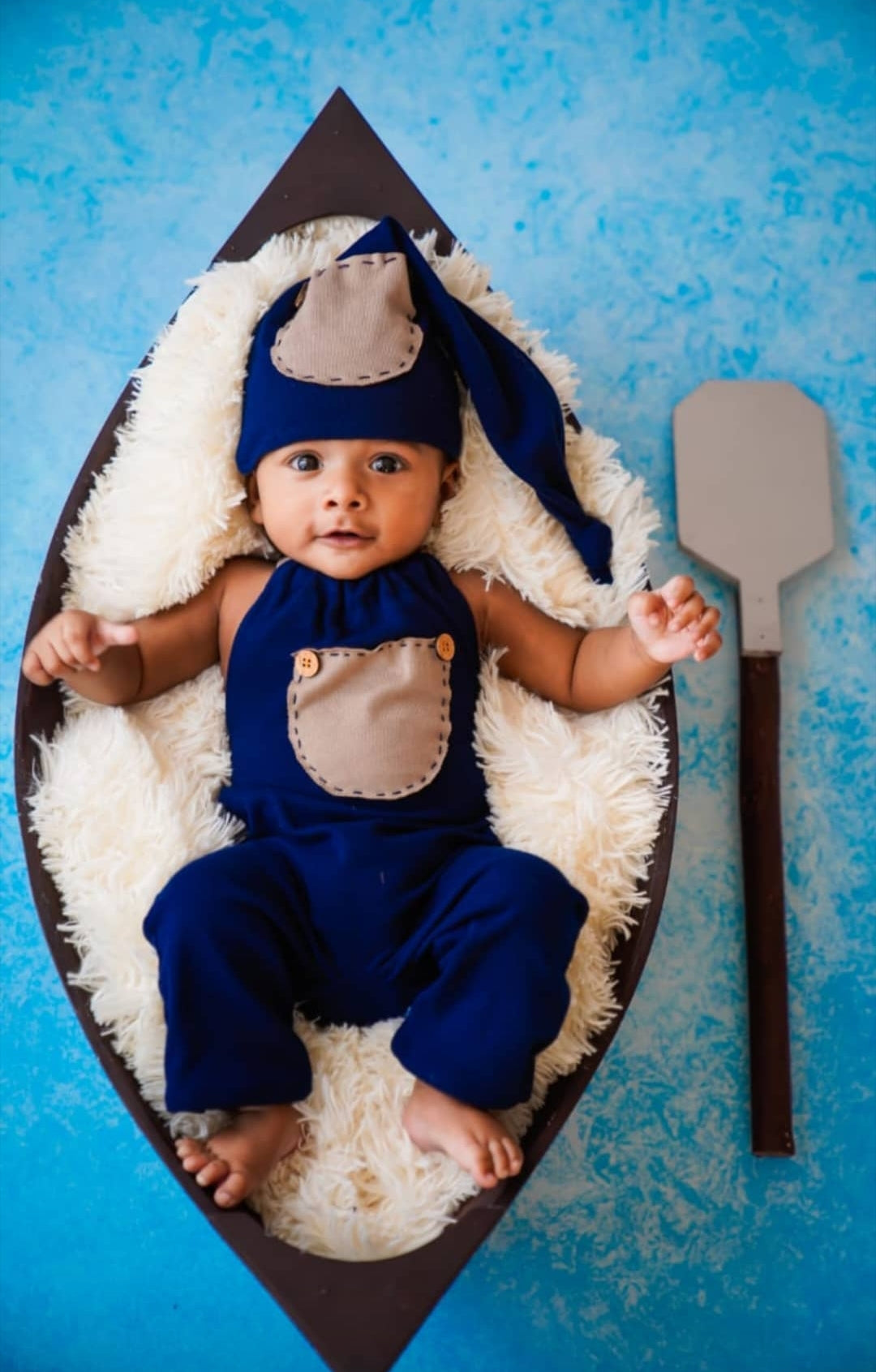 Noah Romper Blue 9-12m (H020)