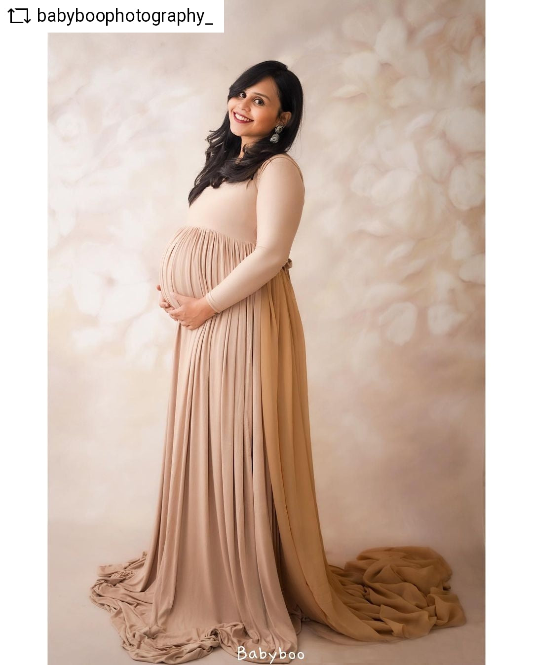 RTS Aurelia Gown- Beige L-XL without veil