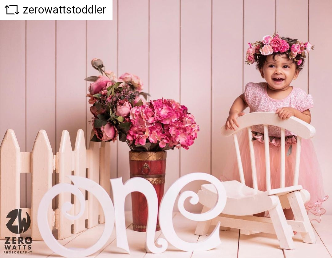 Foldable Wooden Fence -Cream