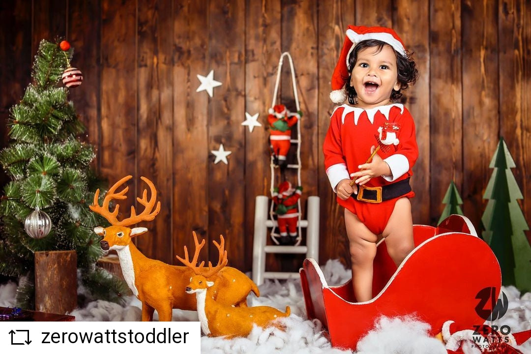 Claus romper 0-3 H063