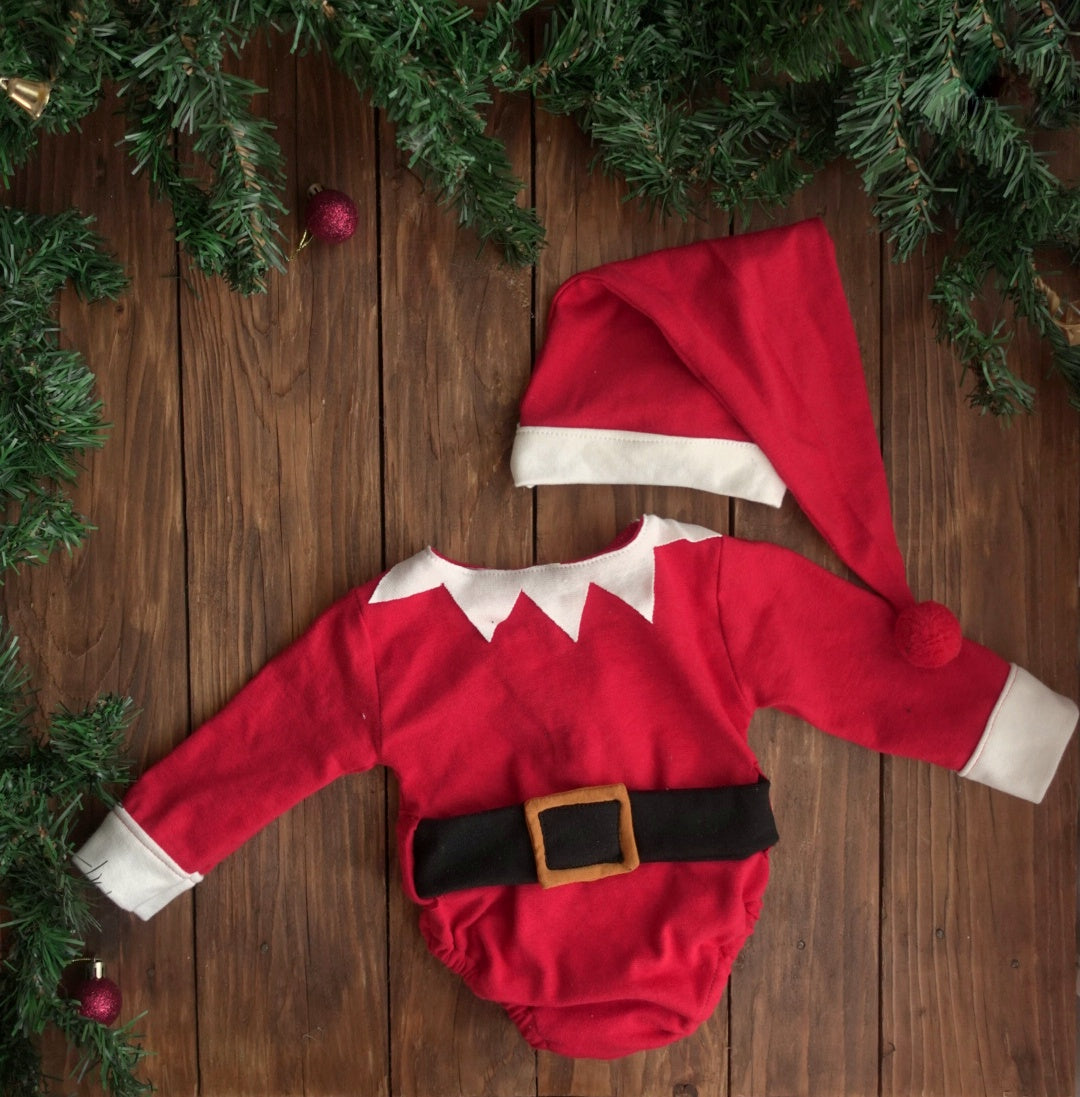 Claus romper 0-3 H063