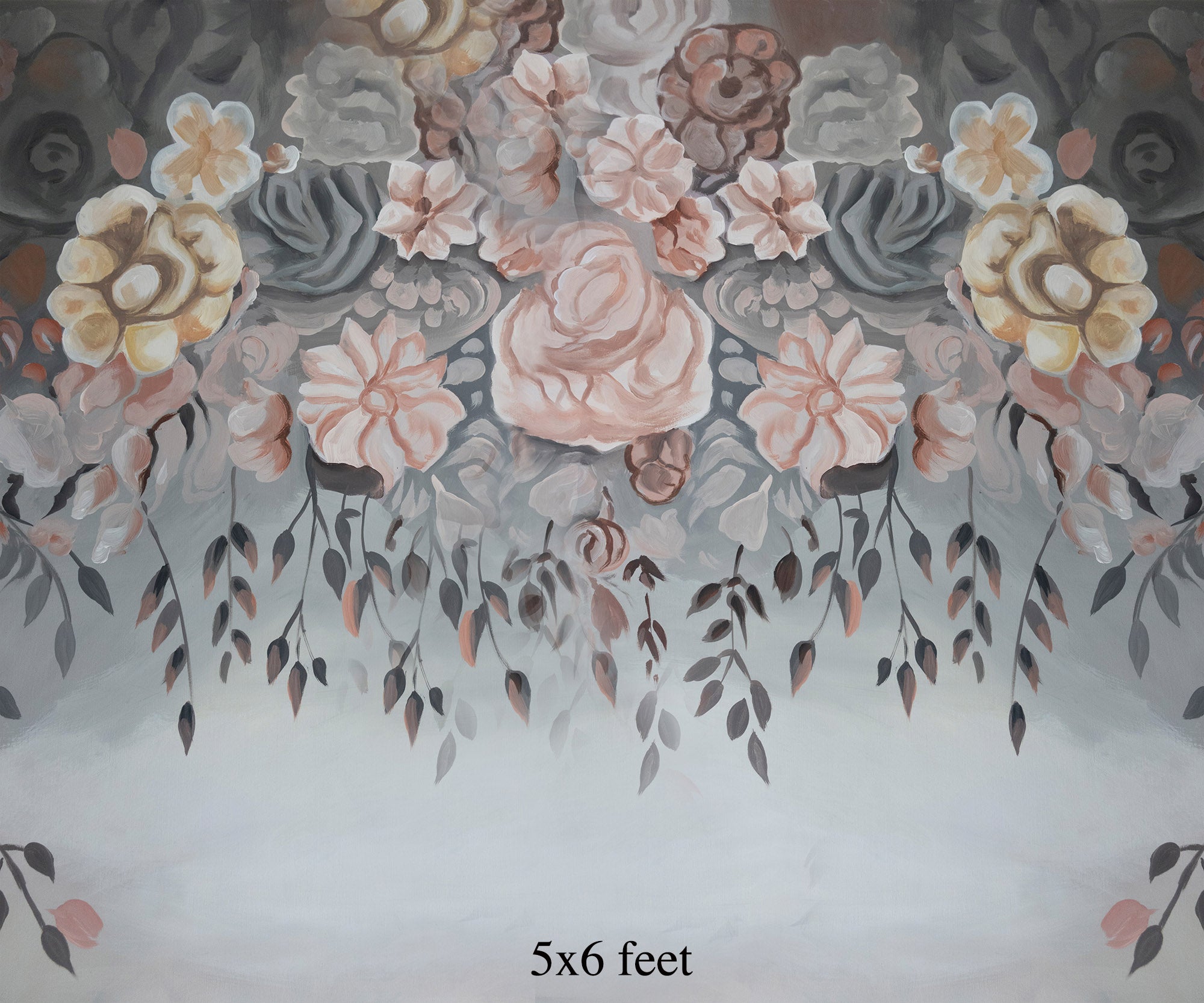Dusty Rose-5x6 ft- Fabric