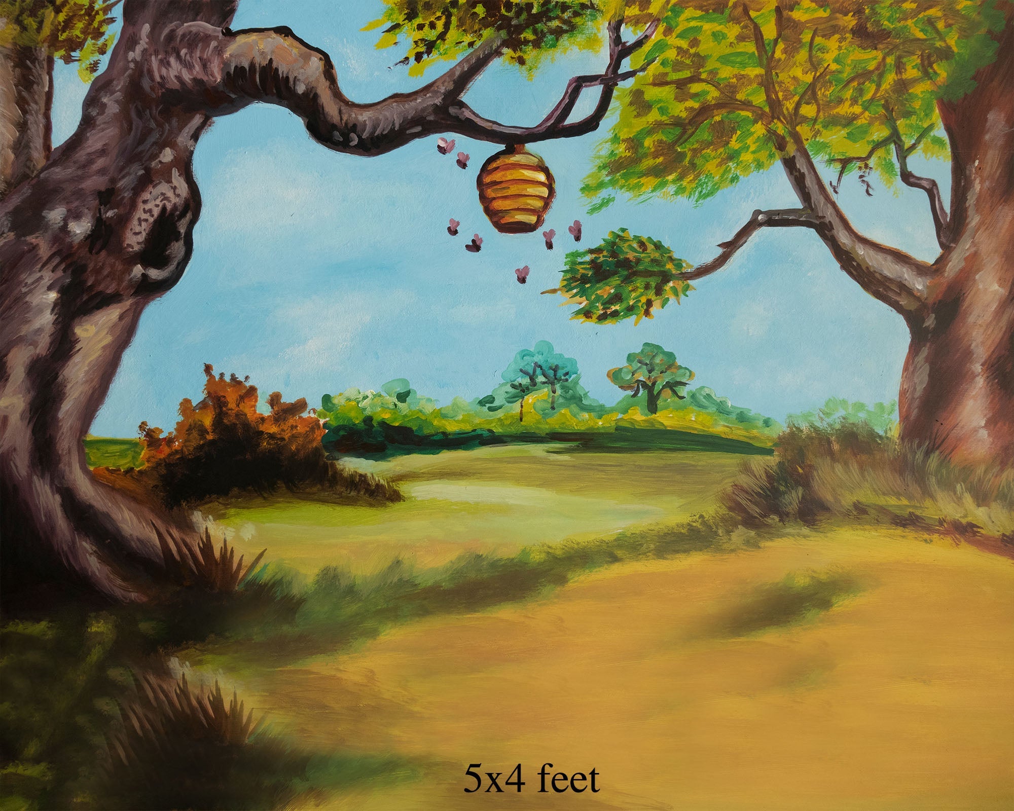 Hunny woods - 5x6 ft - Fabric