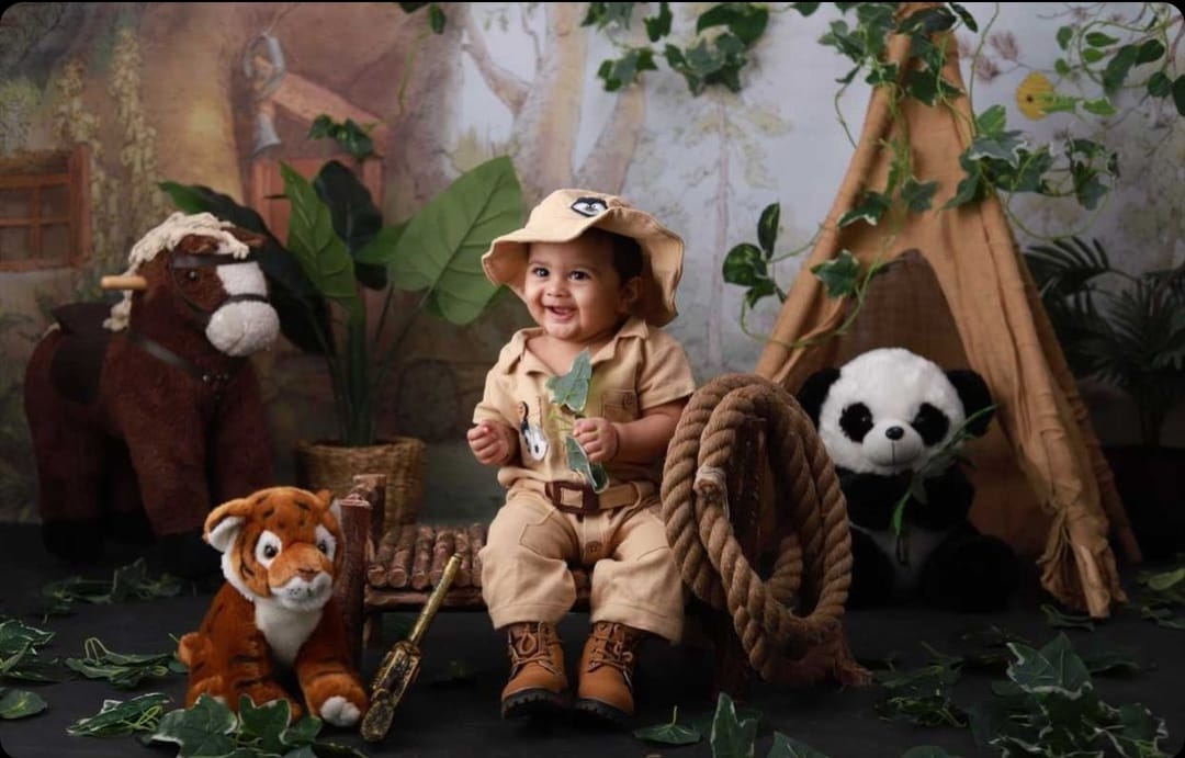 Zoo keeper outfit 3-6m (H017)