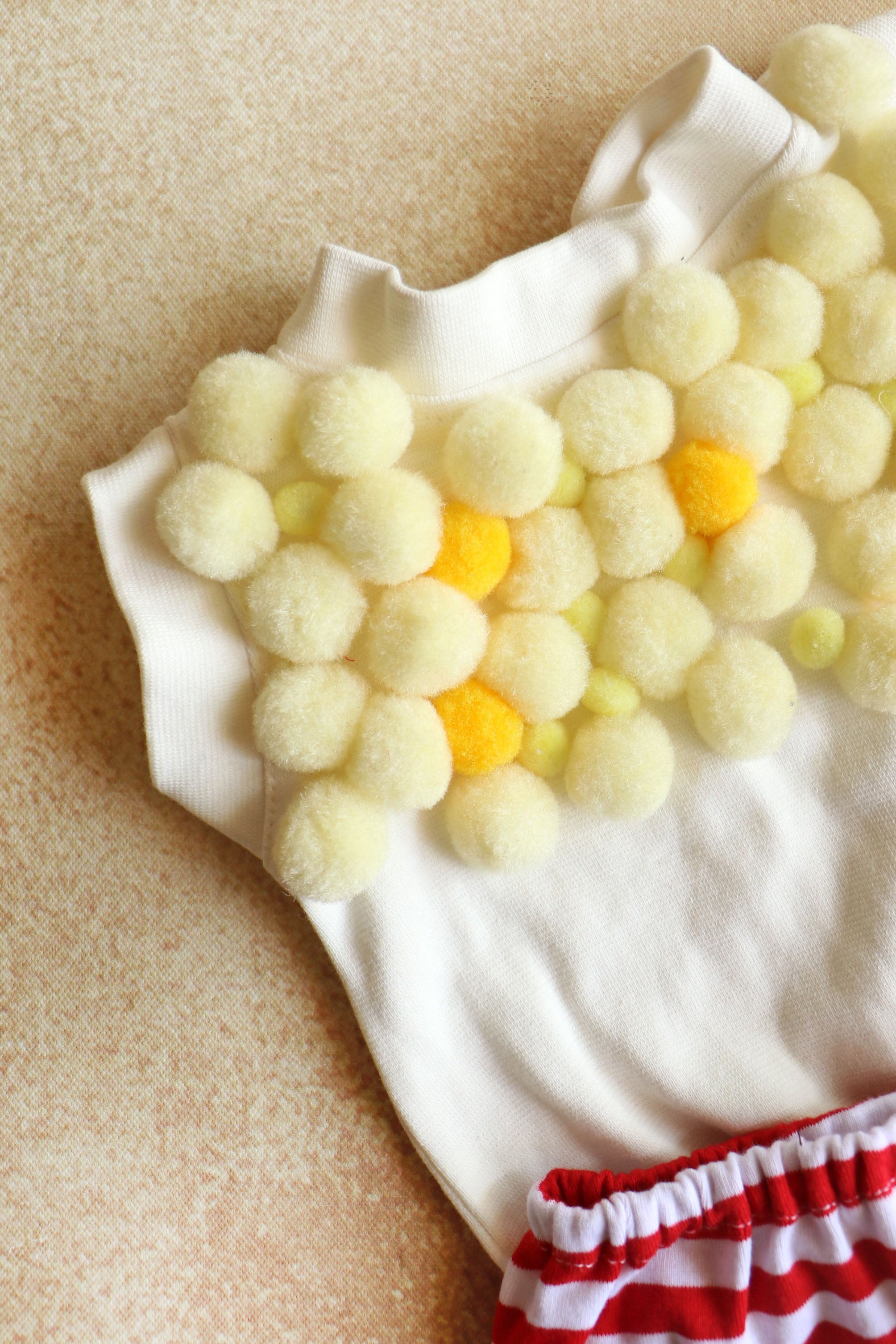 Popcorn outfit - boy  3-6m (H016)