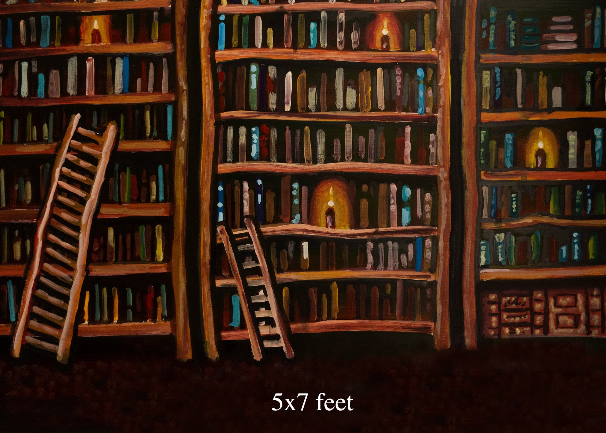 RTS Library 5X8FT - Fabric