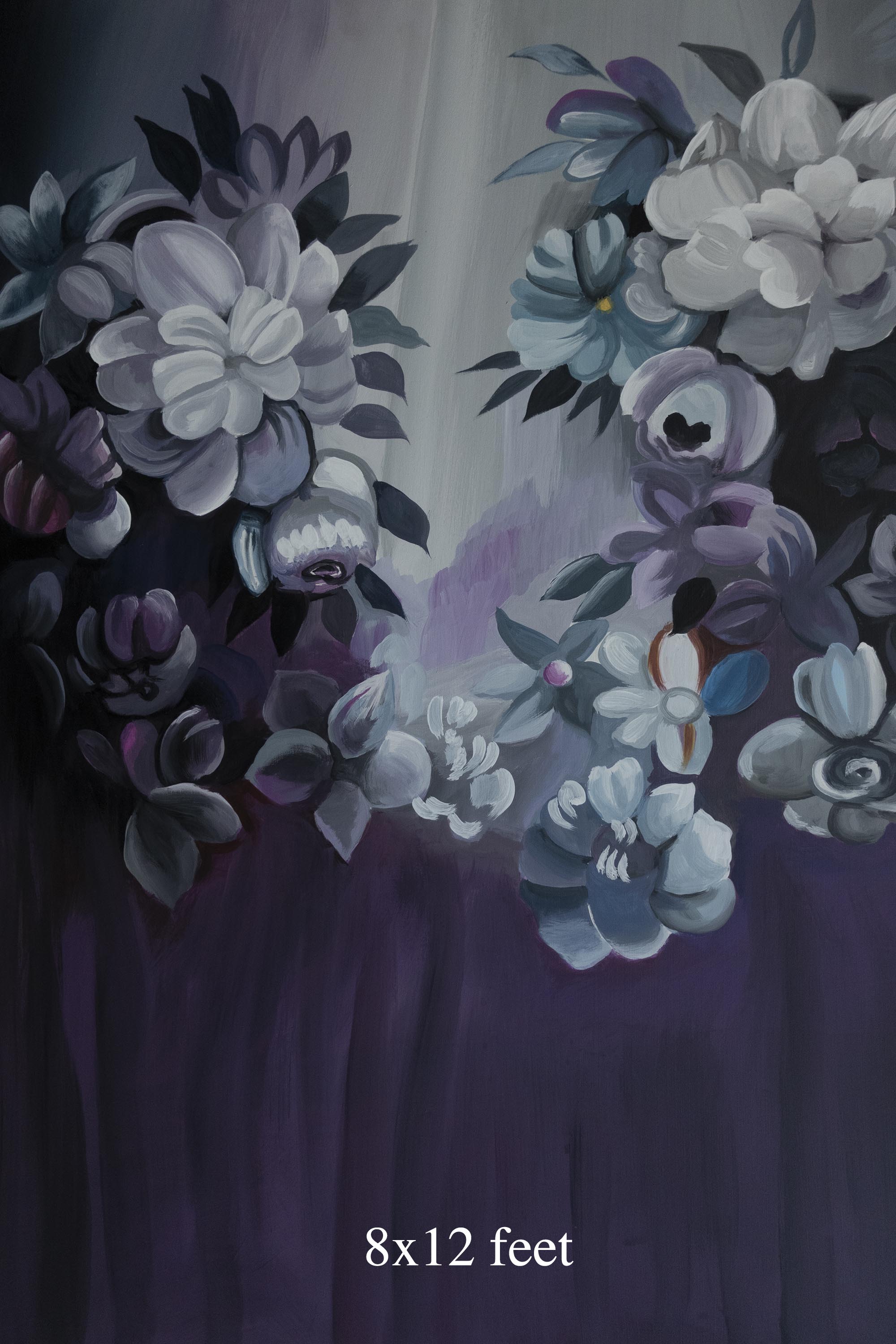 Night Blooms 8x12 Ft - Fabric