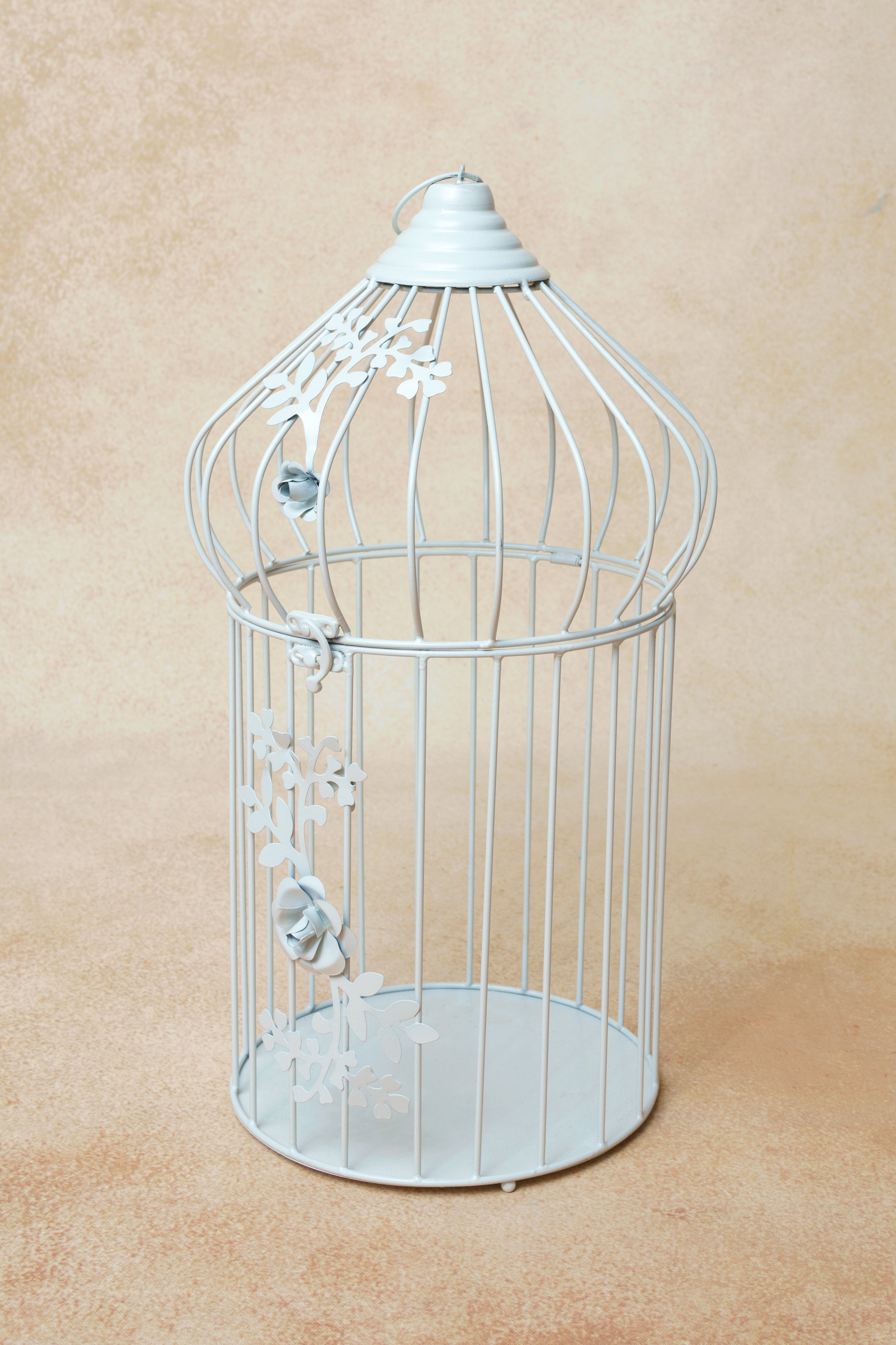 Bird cage White - set of 3