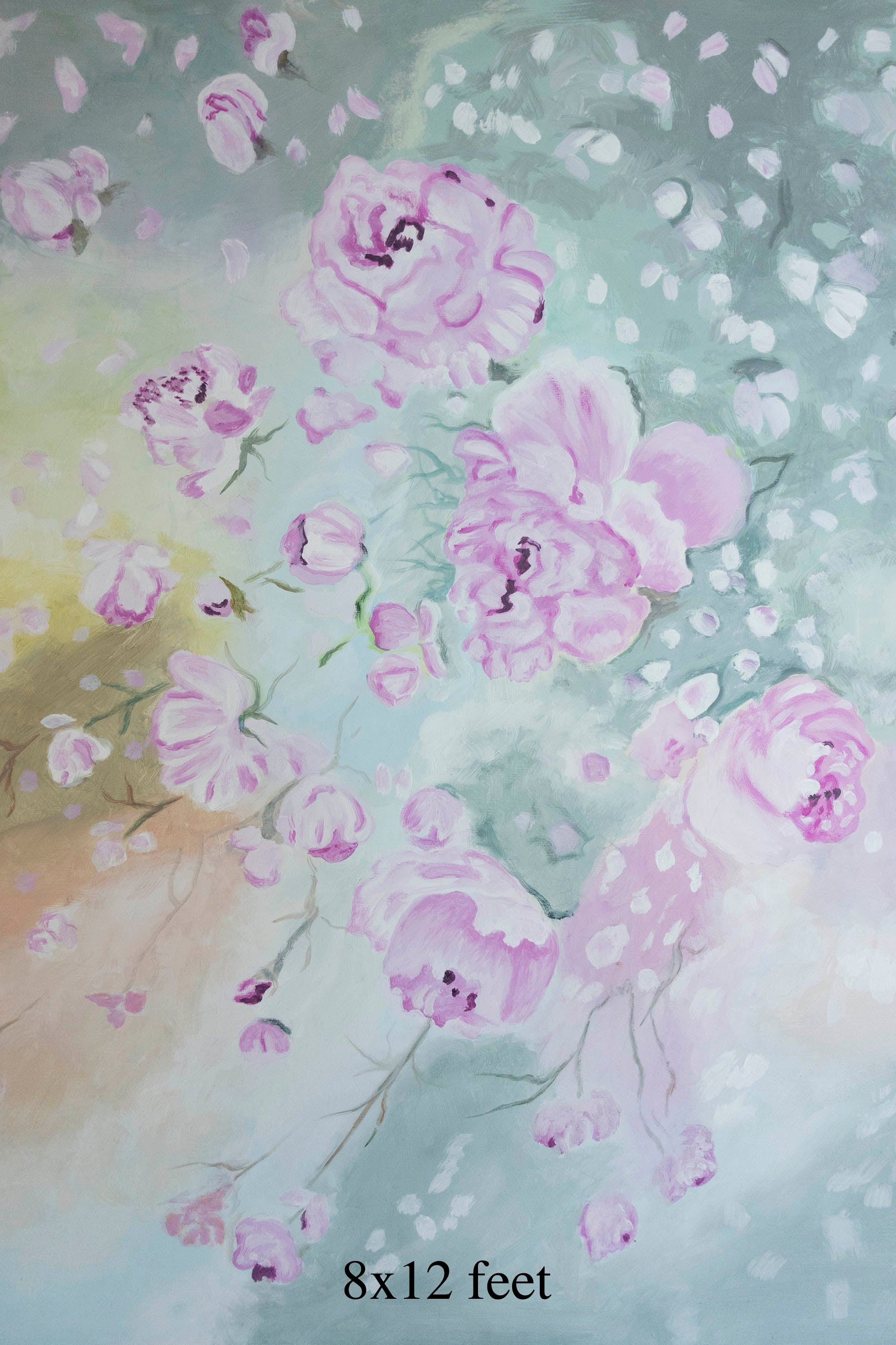 Rose falls 5x8 Ft - Fabric