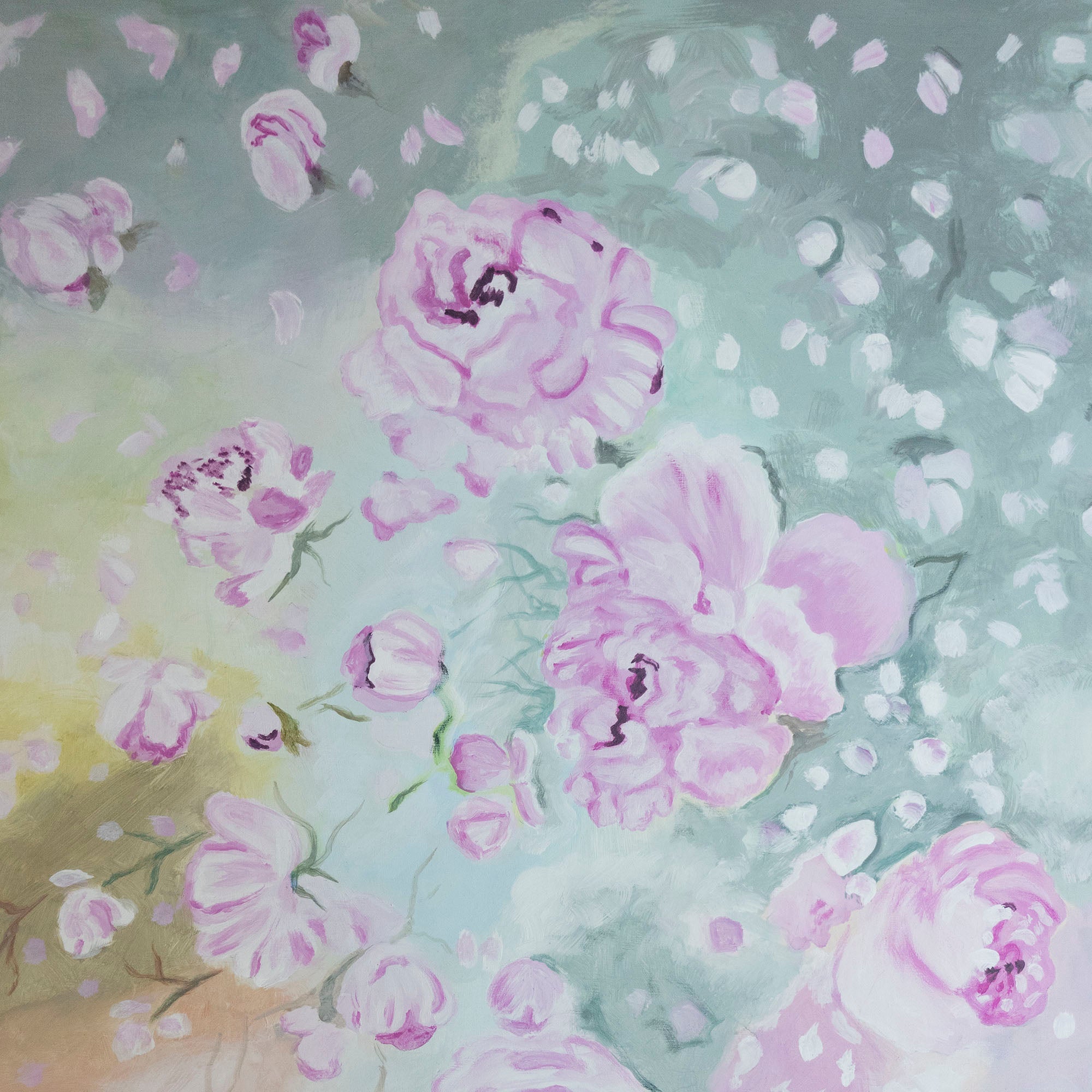 Rose falls -5x6ft - Fabric (BKC019)