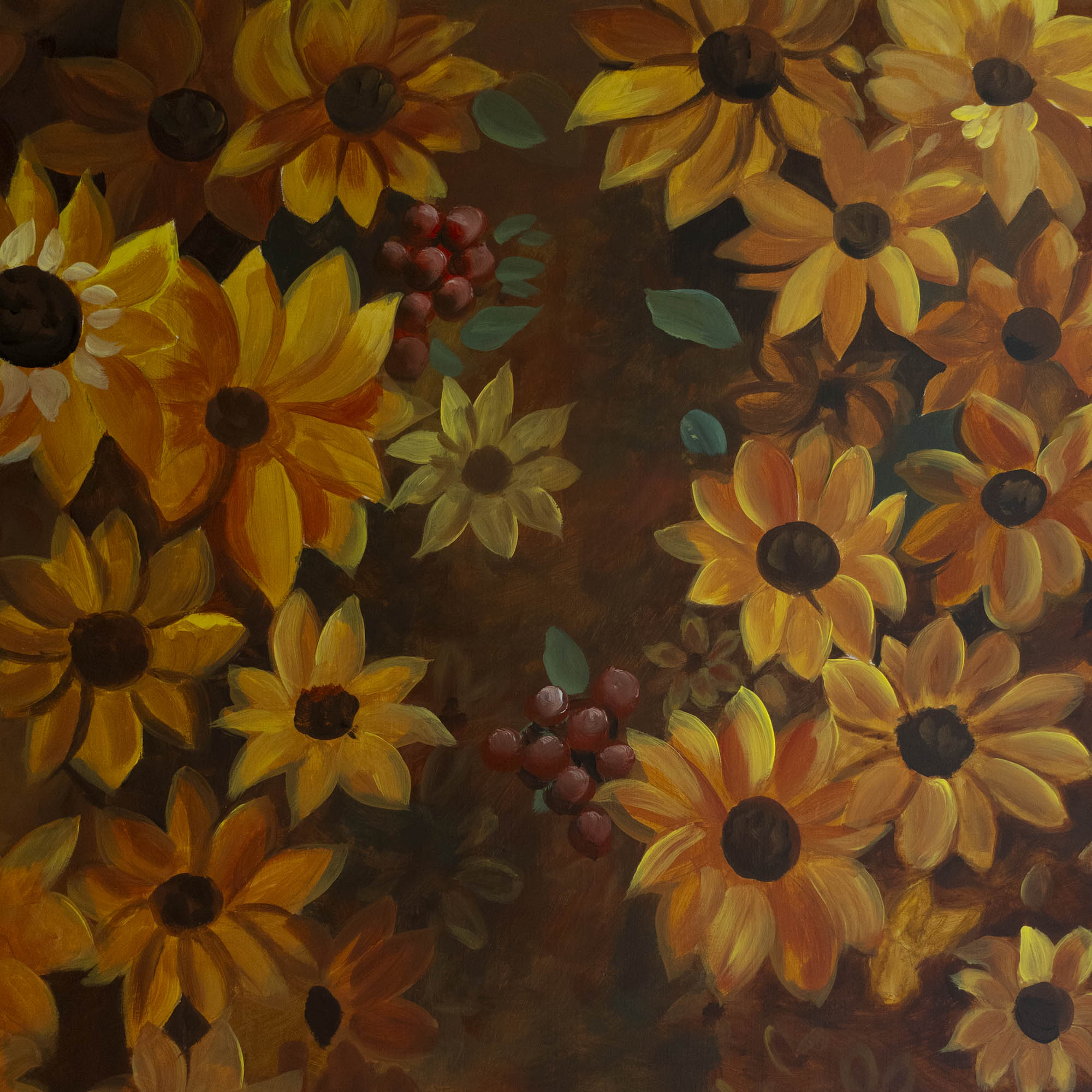 Sunflower Dream-5x6 ft- Fabric