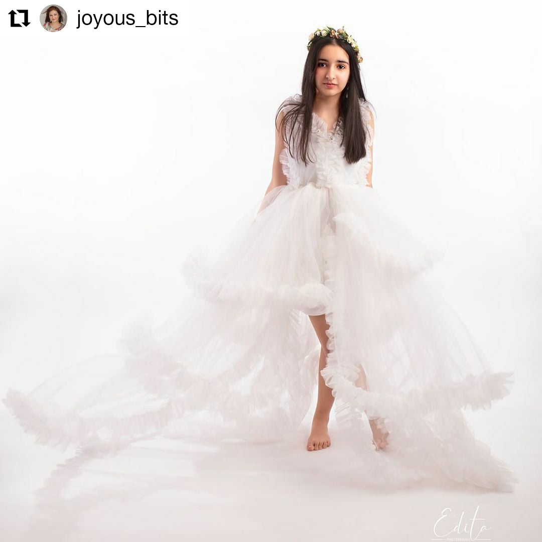 Erica gown - Cream