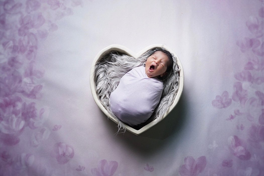 Rainbow florals 5x8 Ft - Fabric