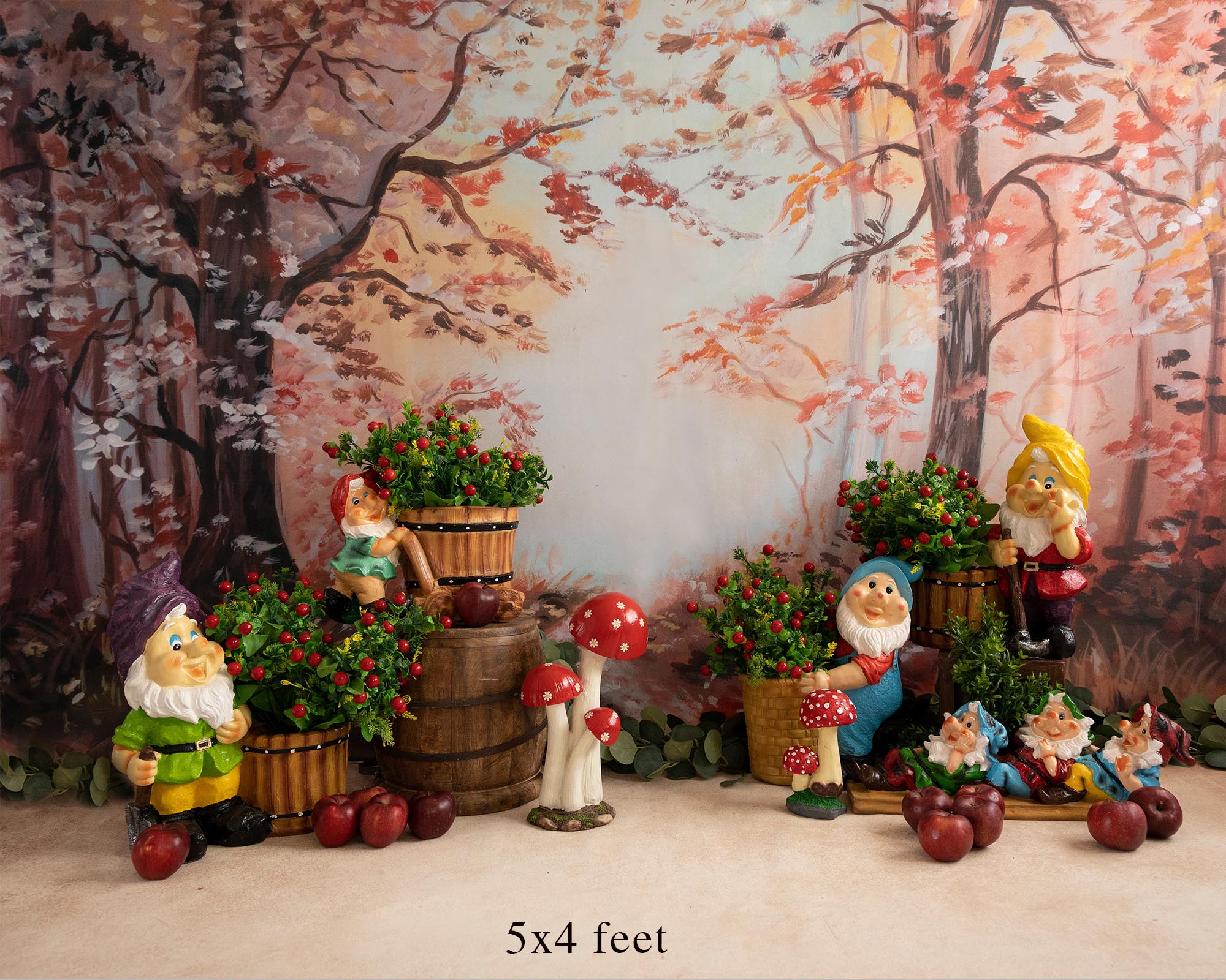RTS Seven Dwarfs 5x8 Ft - Fabric
