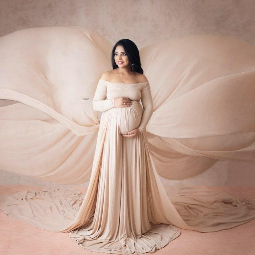 RTS Aurelia Gown- Beige L-XL without veil