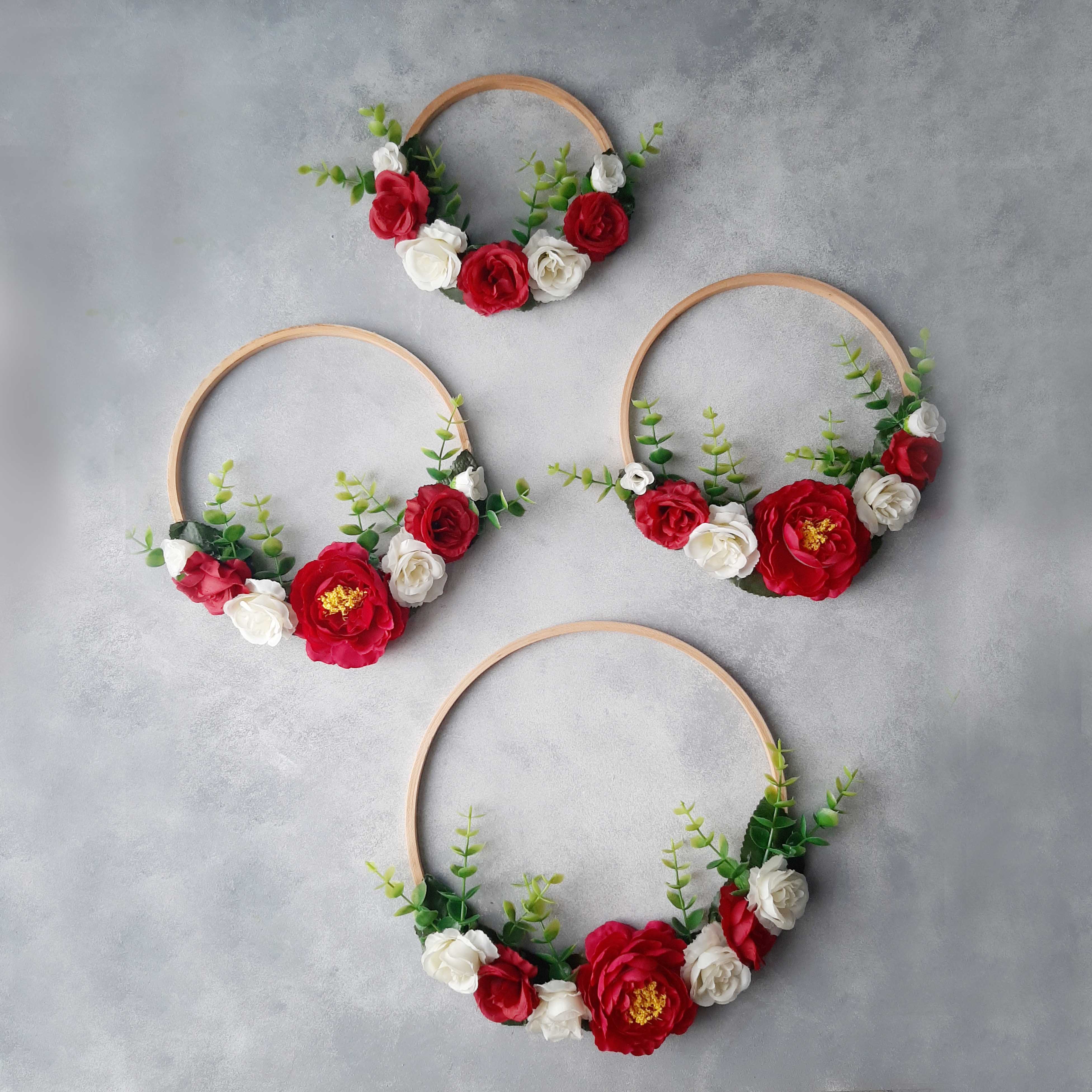 Floral Hoops