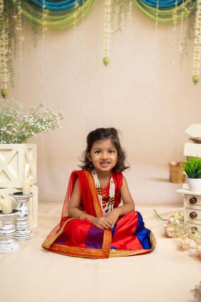 Radha Outfit - Red