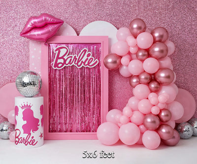 RTS Barbie  5X6 Ft. Fabric