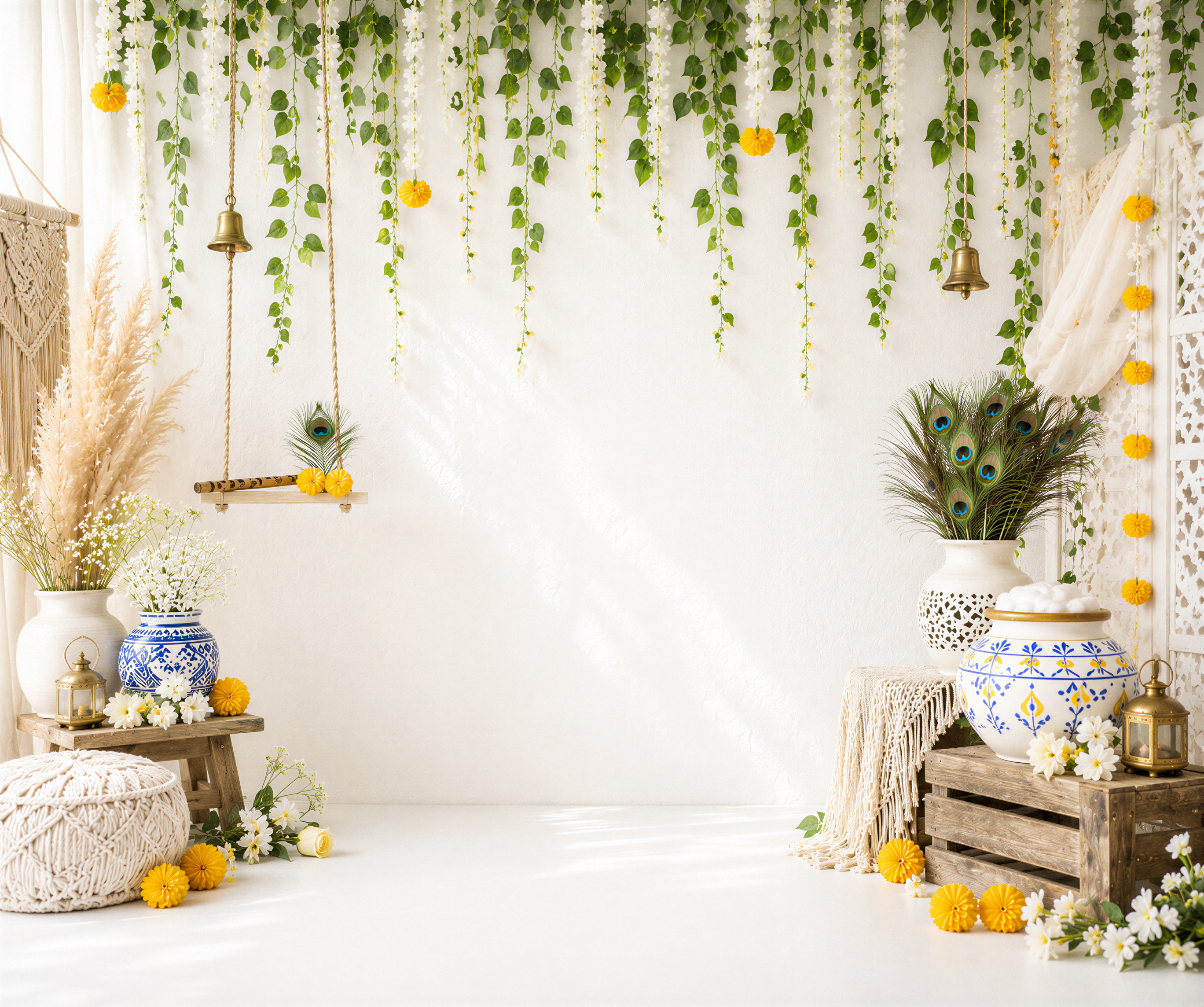 RTS  Butter bliss  5X6 Ft. Fabric