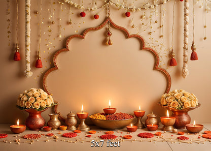 Beige Diwali