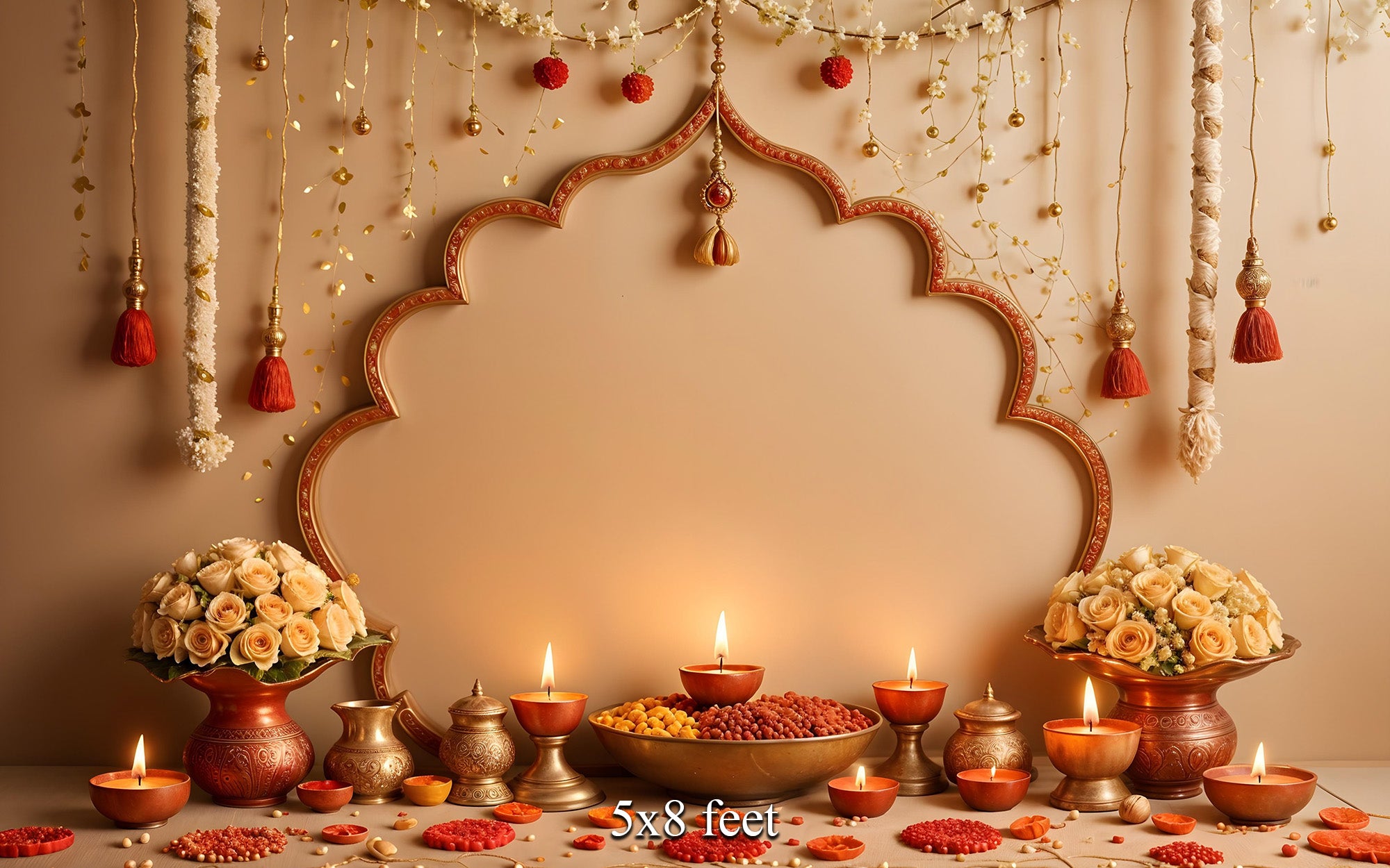 Beige Diwali