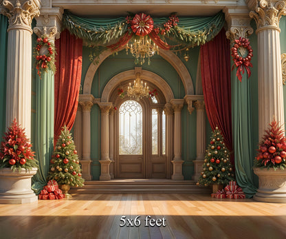 RTS Christmas Palace 5X8 Ft. Fabric