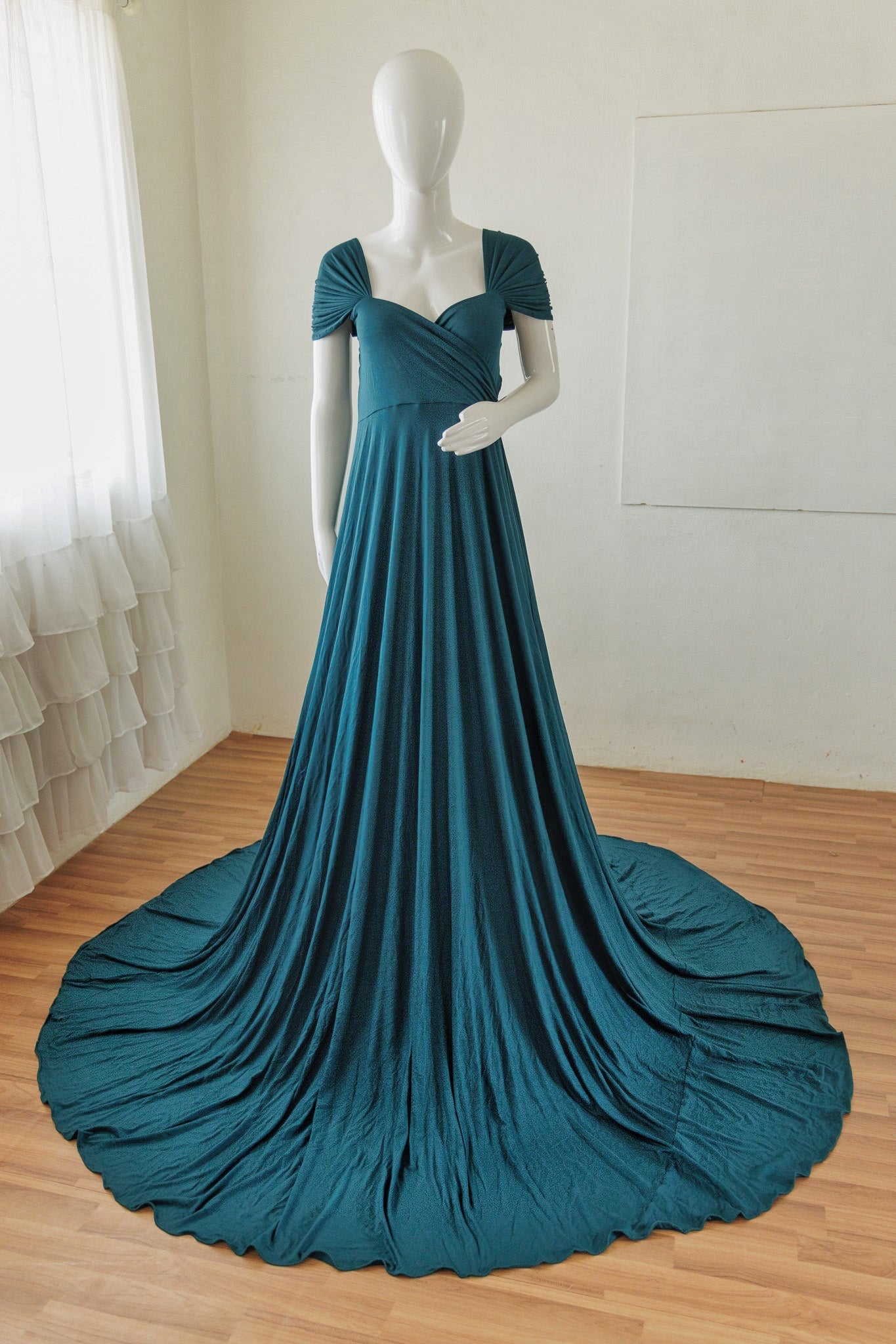 Serenity Gown - Teal Green
