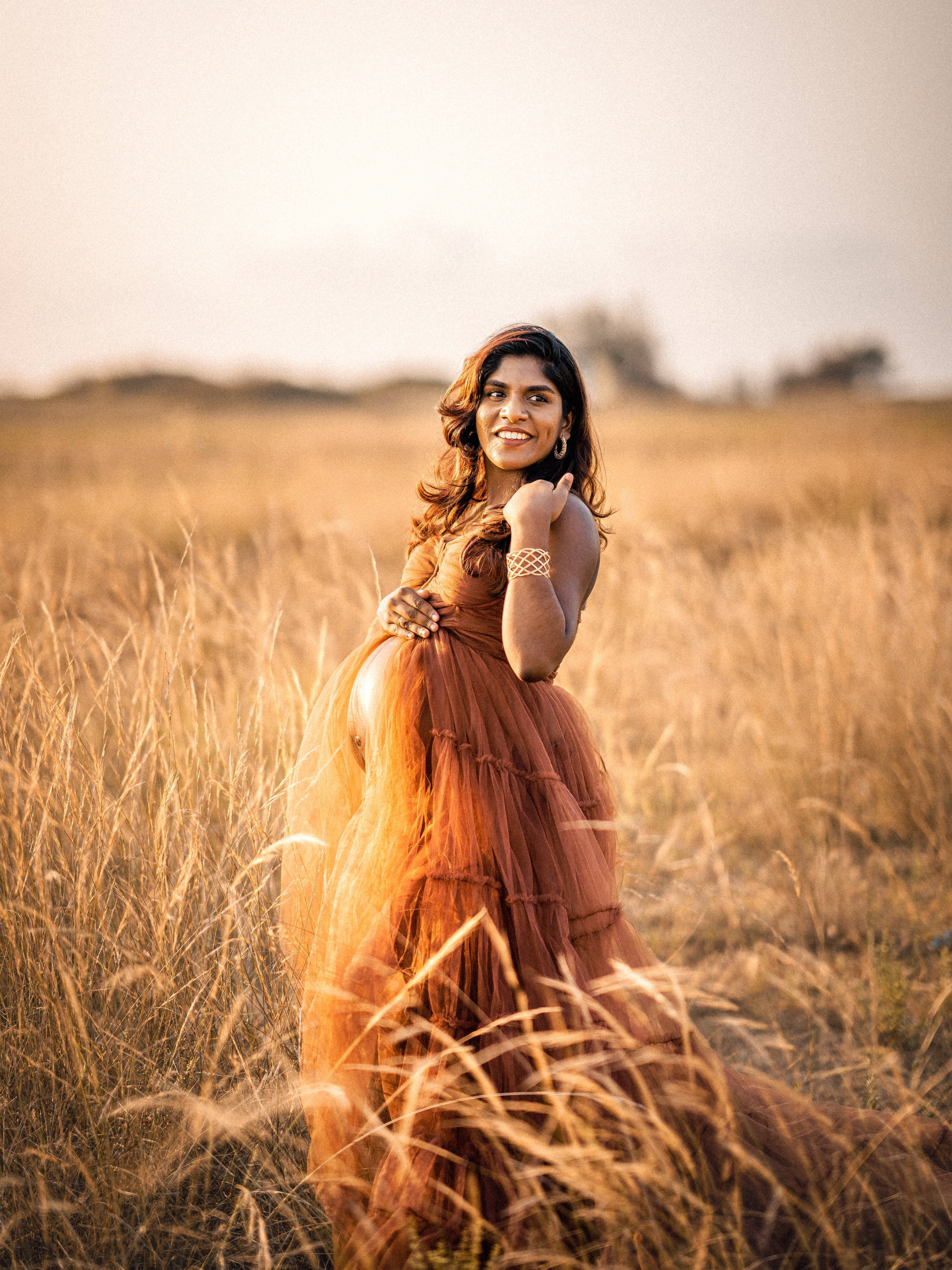 Rhode Gown- Brown