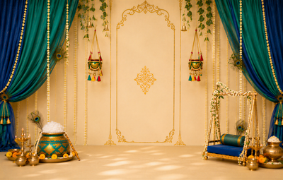 RTS Divine darbar 5x8 Ft. Fabric