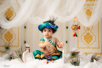 Krishna Outfit - Green