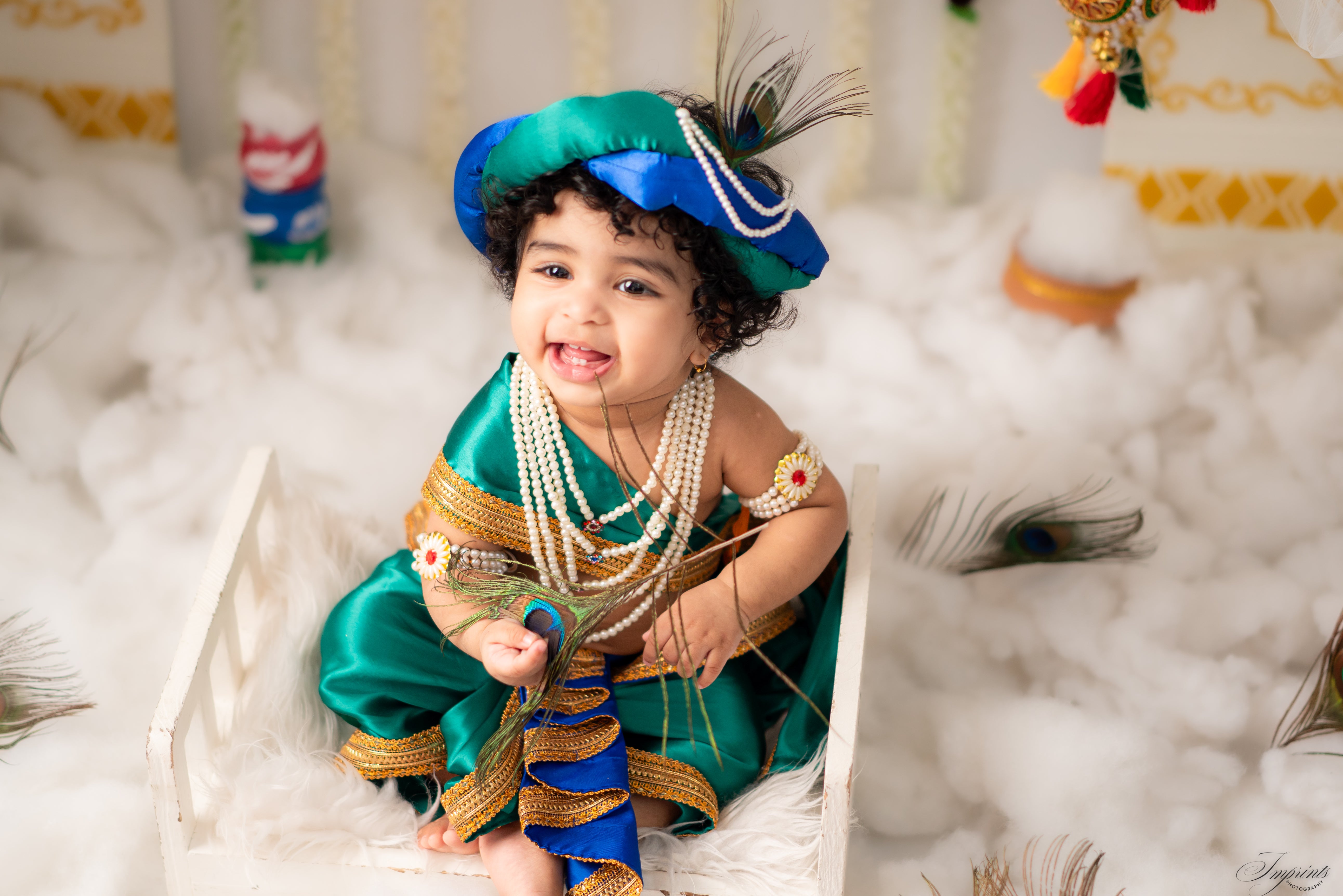 Krishna Outfit - Green