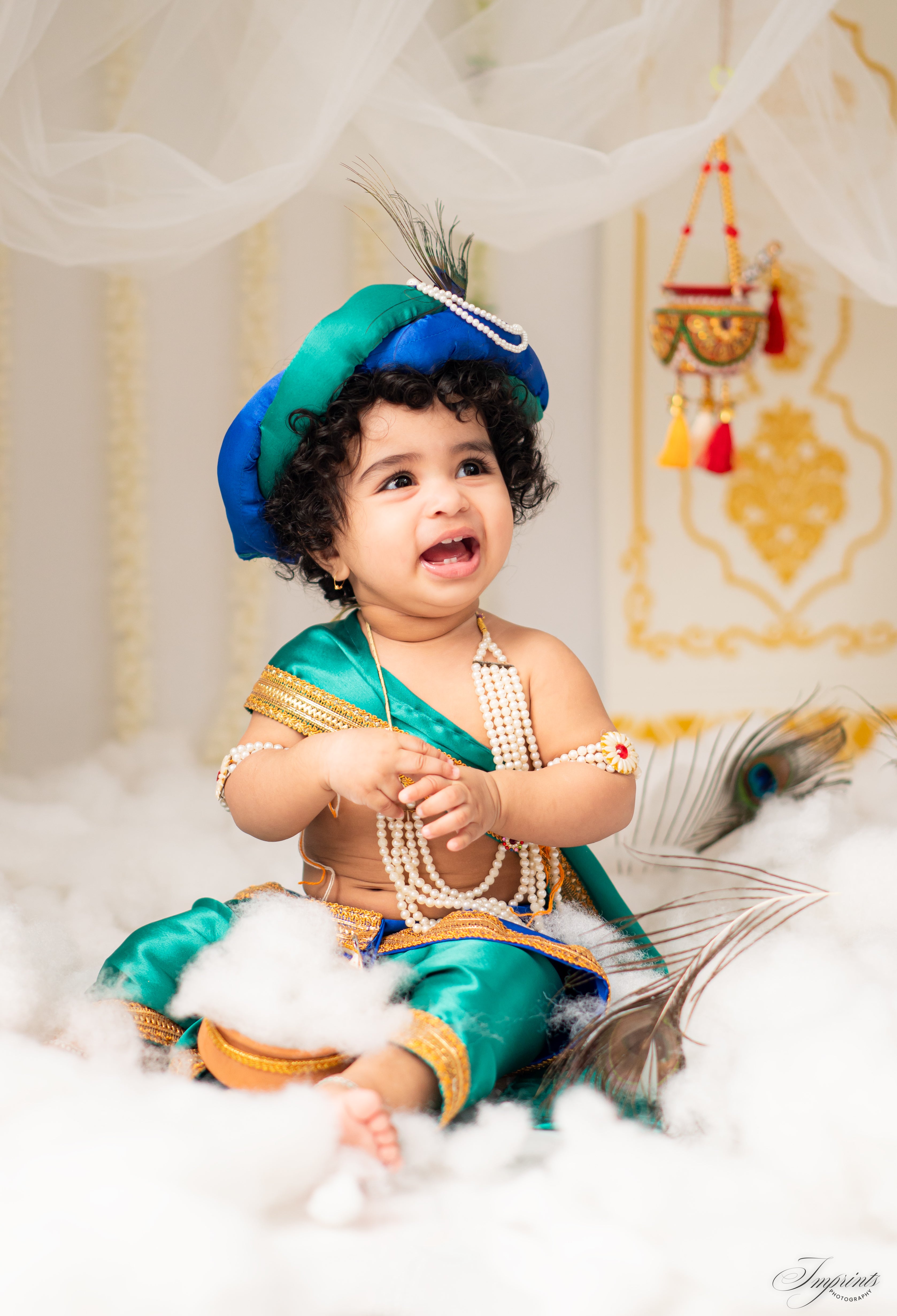 Krishna Outfit - Green