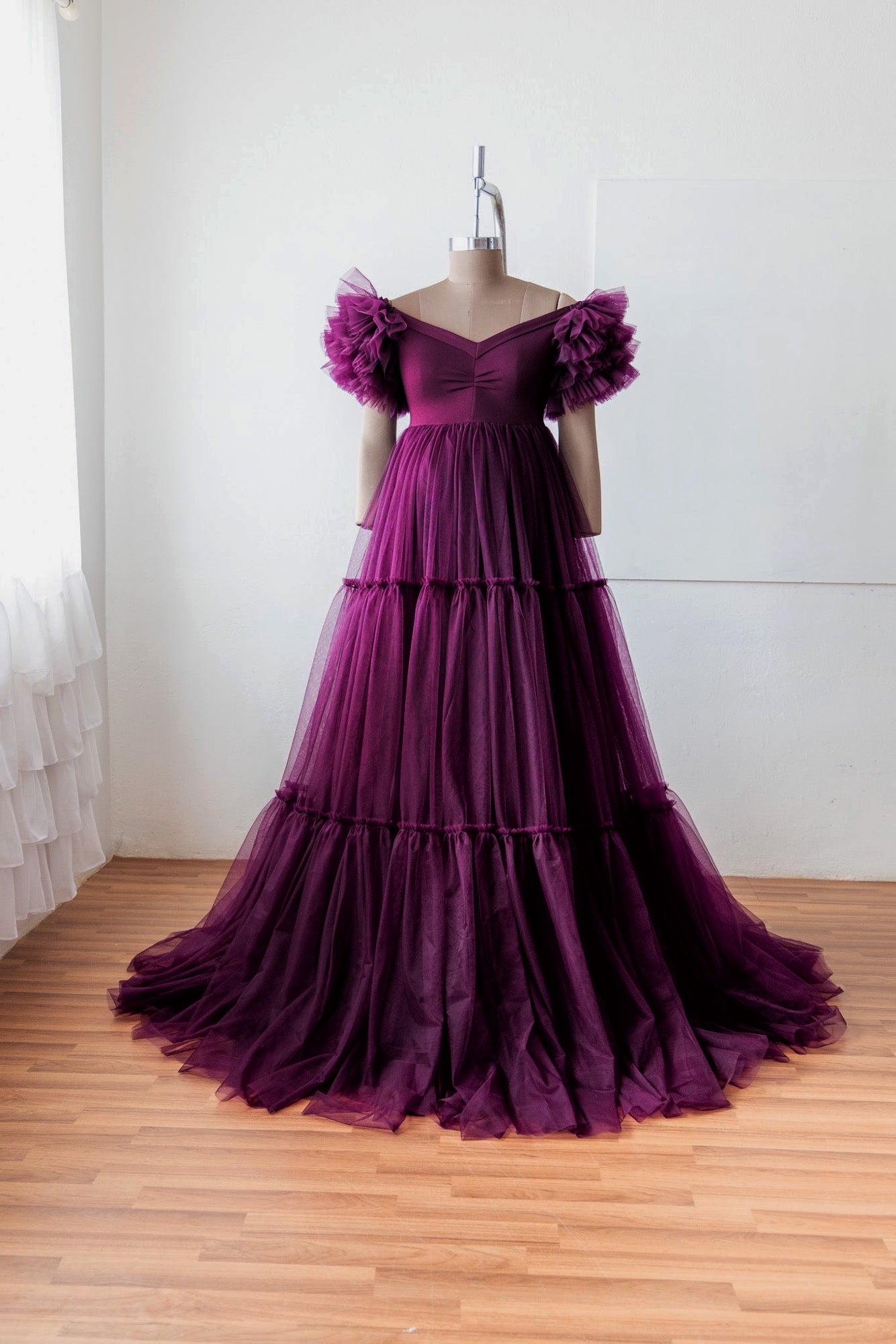 Magella gown - Wine