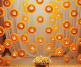 RTS Floral Diyas 5x8 ft. Fabric
