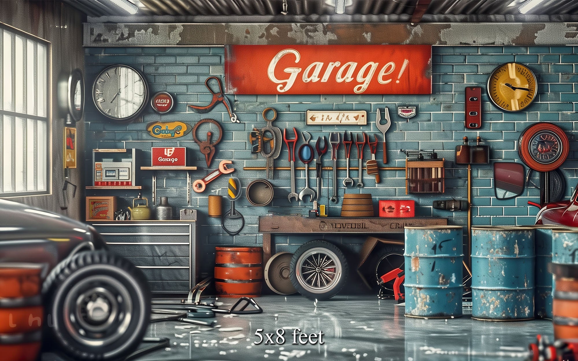 RTS Garage 5X6 Ft. Fabric