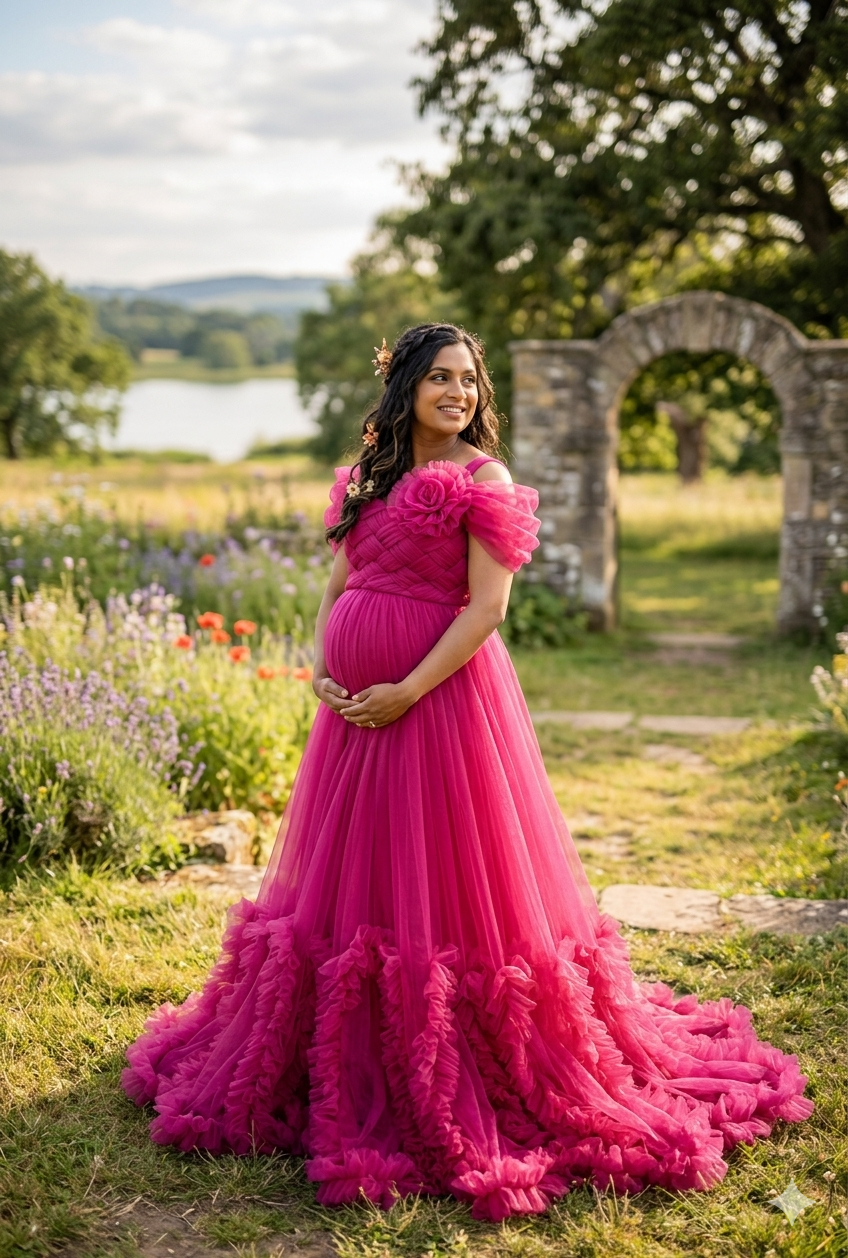 Sreesha Gown - pink