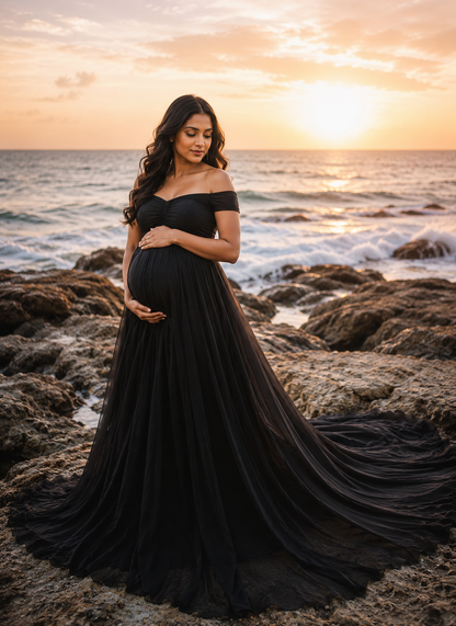 Belinda gown - Black