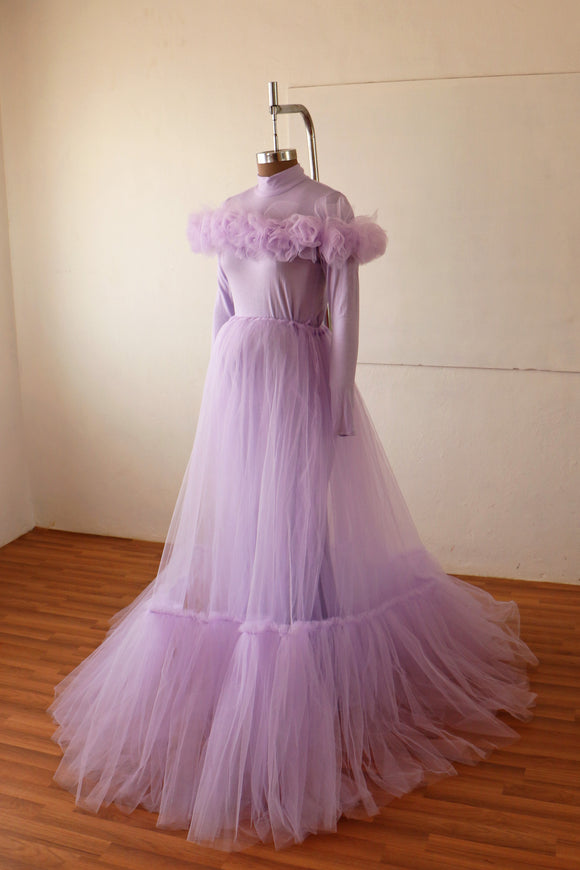 RTS Tessa 3 In 1 Gown - Lavender M-L